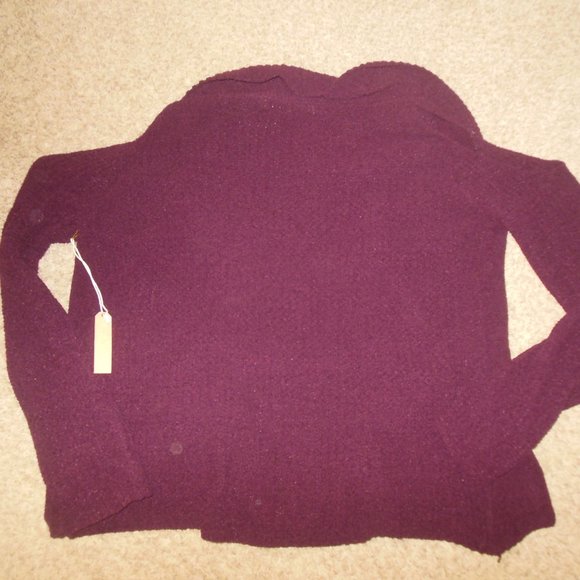 Hippie Laundry 2X Cold Shoulder Cardigan Sweater - Picture 2 of 2